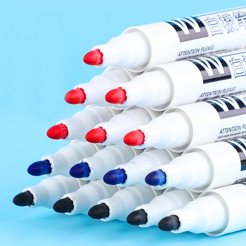 3Pcs/set Color Erasable Whiteboard Pen Liquid Ink Marker Pens 1.5mm Thin Nib Children Stationery School Supply Writting Painting #5
