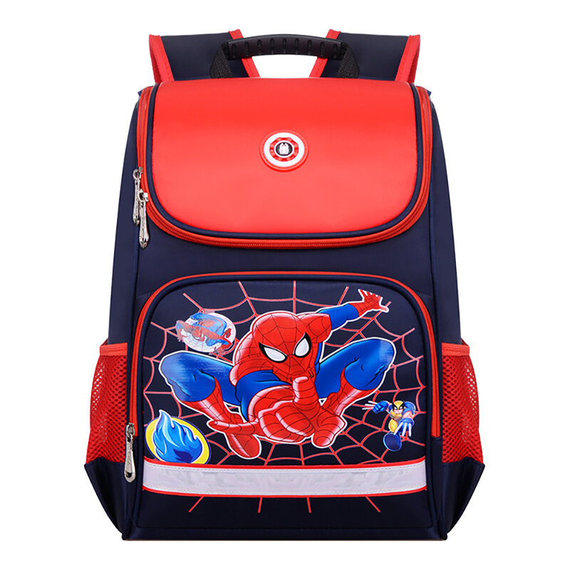 أعجوبة الاطفال الكرتون خارقة الحقائب المدرسية للبنين الرجل العنكبوت طباعة سعة كبيرة حقائب الظهر للأطفال يمكن ارتداؤها الفضاء على ظهره