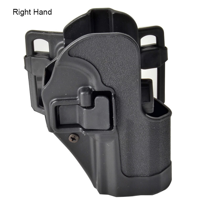 H & K USP الأسود الحافظة اليد اليمنى اليسرى مسدس غطاء حزام حلقة الخصر مجداف HK USP المدمجة CQC بندقية التكتيكية الادسنس الملحقات
