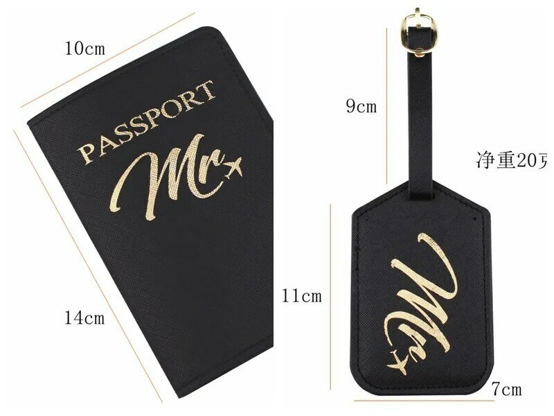 4 قطعة جواز سفر يغطي عبر نمط البرنز زوجين 4 قطعة لوازم السفر طائرة بطاقة صعود PU الأمتعة قائمة