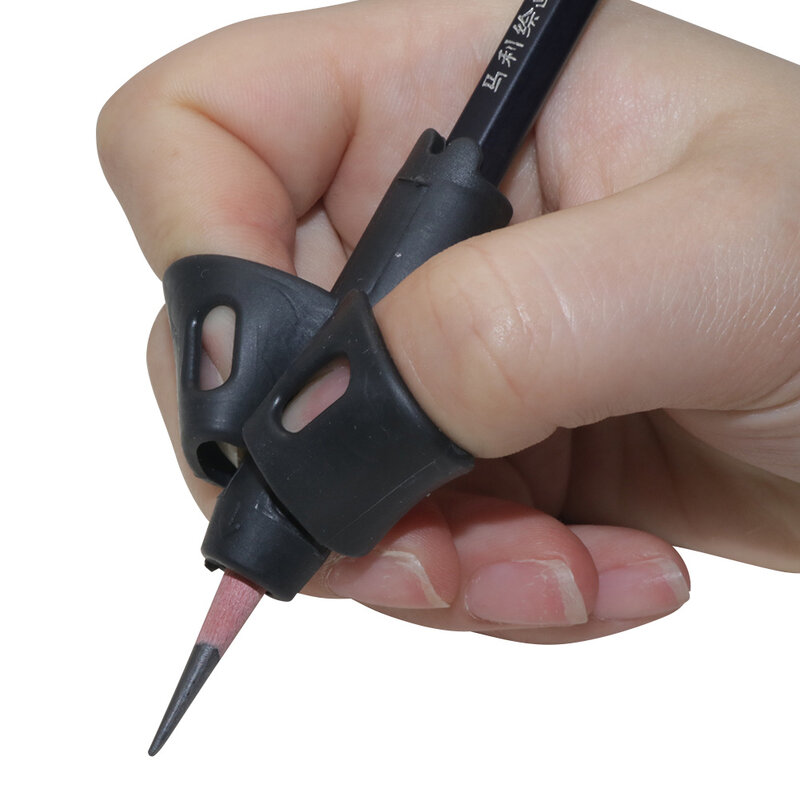 حامل قلم طالب بإصبعين منتجات مُسجلة ببراءة اختراع منشأة تعليمية كتابة مصحح الوضعية جديد TPR حامل قلم طالب مدرسة