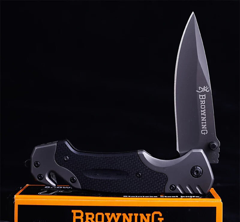 High-quality Tactical Folding Knife G10 Handle Multifunctional Outdoor Camping Hunting Knives Self-Defense Pocket EDC Tool-BY39