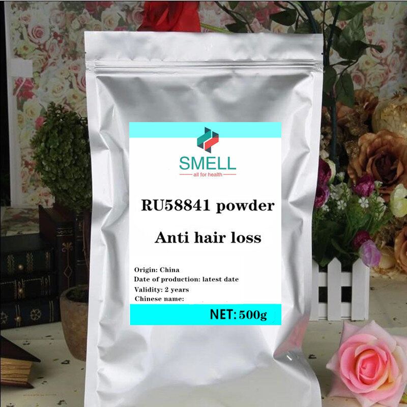 جودة عالية رائجة البيع RU58841 مسحوق PSK3841 HMR3841 99% مكافحة تساقط الشعر مساعدة الشعر تنمو CAS 154992-24-2