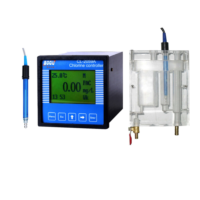 Total Chlorine, Clo2, Free Chlorine Online Analysis Instrument, Residual chlorine Meter #6