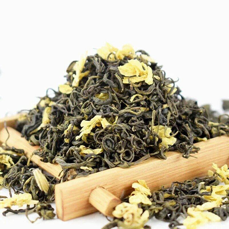 2022 شاي الياسمين الأخضر الياسمين الطبيعي زهرة الشاي الصيني الأخضر 250g