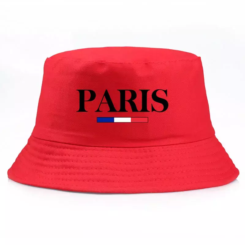 للجنسين باريس عكسها دلو قبعة ، فرنسا العلم صياد قبعة ، في الهواء الطلق حماية الشمس ، بنما قبعة ، فتاة و صبي الشمس مريلة ، النساء الكبار