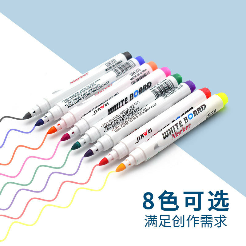 متعة الأطفال قلم عائم في المياه السبورة القلم قابل للمسح المائية علامة تعليم الرسم الرقمي القلم لون السبورة القلم