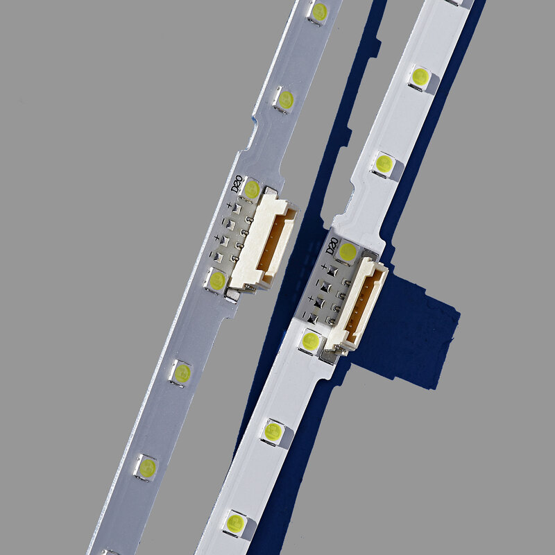 2 قطعة LED شريط إضاءة خلفي ل 49NU7100 UE49NU7300 UE49NU7170 UE49NU7140U UE49NU7100K BN61-15483A MET49BL Y18 BN96-45953B 45953A