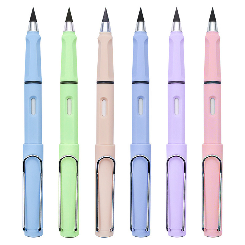 جديد 5 قطعة/المجموعة التكنولوجيا غير محدود قلم الكتابة دائم لا الحبر الأبدية القلم الفن رسم اللوحة أدوات طفل هدية القرطاسية المدرسية