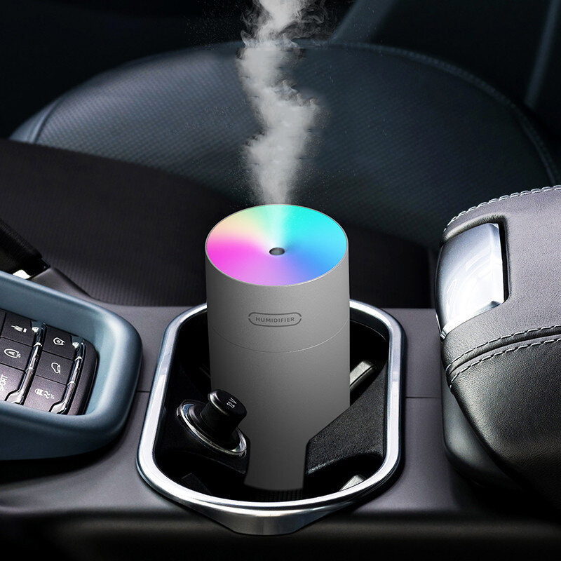 المحمولة البسيطة رائحة المياه موزع بالموجات فوق الصوتية سيارة المرطب مرطب هوائي USB المنزل مكتب رذاذ صانع مبيد مصباح ليد