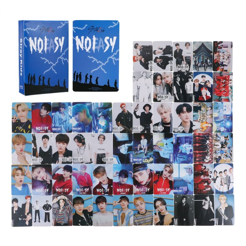 54 قطعة/المجموعة Kpop الضالة الاطفال Photocards جديد الألبوم لا سهلة جمع بطاقة بريدية LOMO بطاقات لجمع المشجعين صور بطاقات هدية