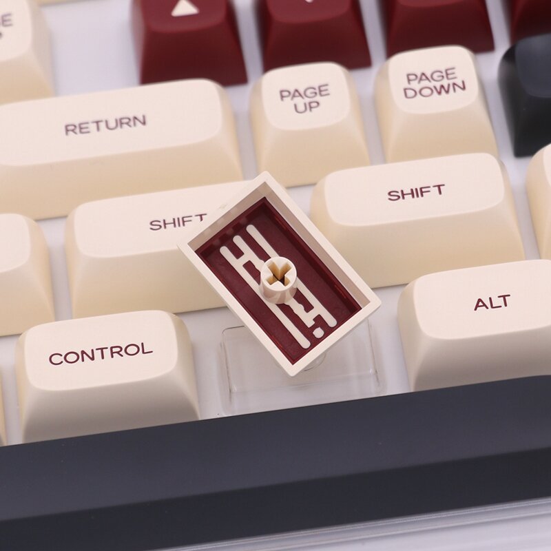 روما موضوع مزدوجة النار الخطوط ABS Keycap PGA الشخصي للوحة المفاتيح السلكية USB الميكانيكية