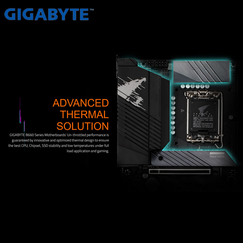 لوحة أم جديدة من GIGABYTE B660M AORUS PRO DDR4 إنتل B660 DDR4 PCI-E 4.0 متر. 2 128 جرام تدعم 12 مقبس LGA 1700 لوحة رئيسية للألعاب