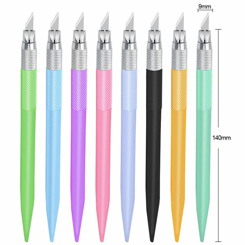 DIY Carving Knife Hand Account Tape Portable Knife Craft Cutting Tool Precision Blade Paper Cutter Art Knife Pen