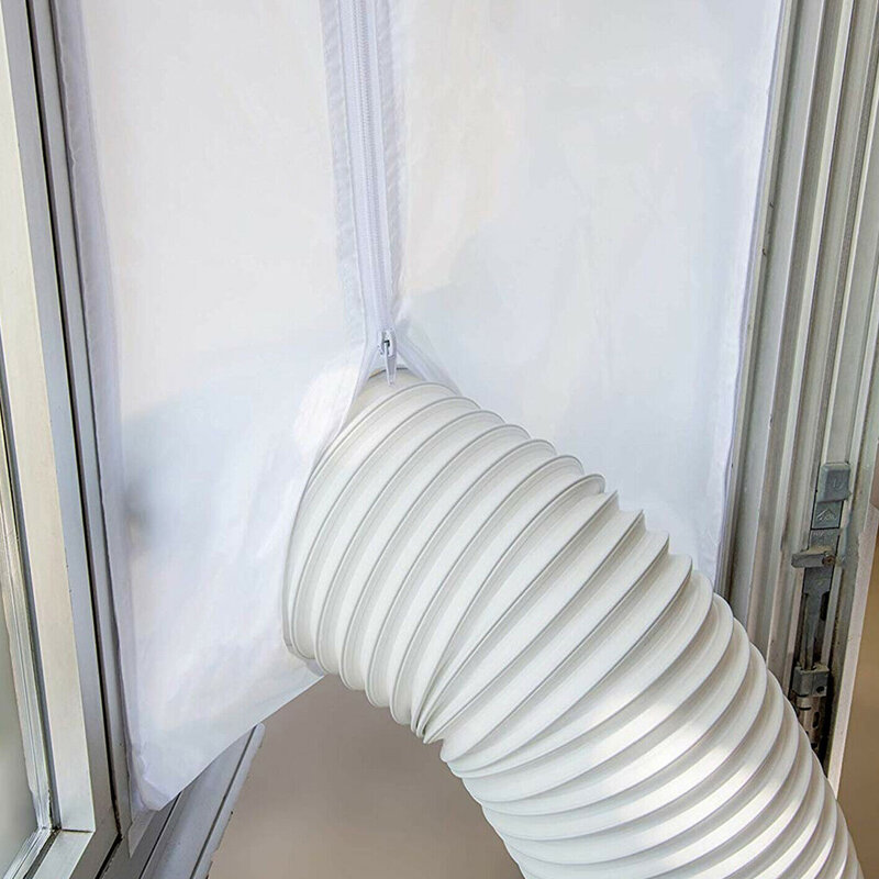 Air Conditioner Window Sealing Cloth Window Seal Kit For Portable Air Works With Every Mobile Air-Conditioning Easy To Install #3