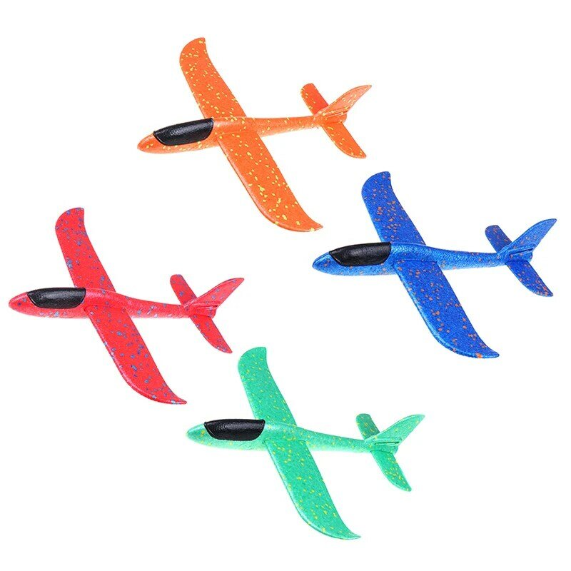 37 سنتيمتر EPP رغوة اليد رمي طائرة في الهواء الطلق إطلاق طائرة شراعية الاطفال هدية لعبة 4 ألوان