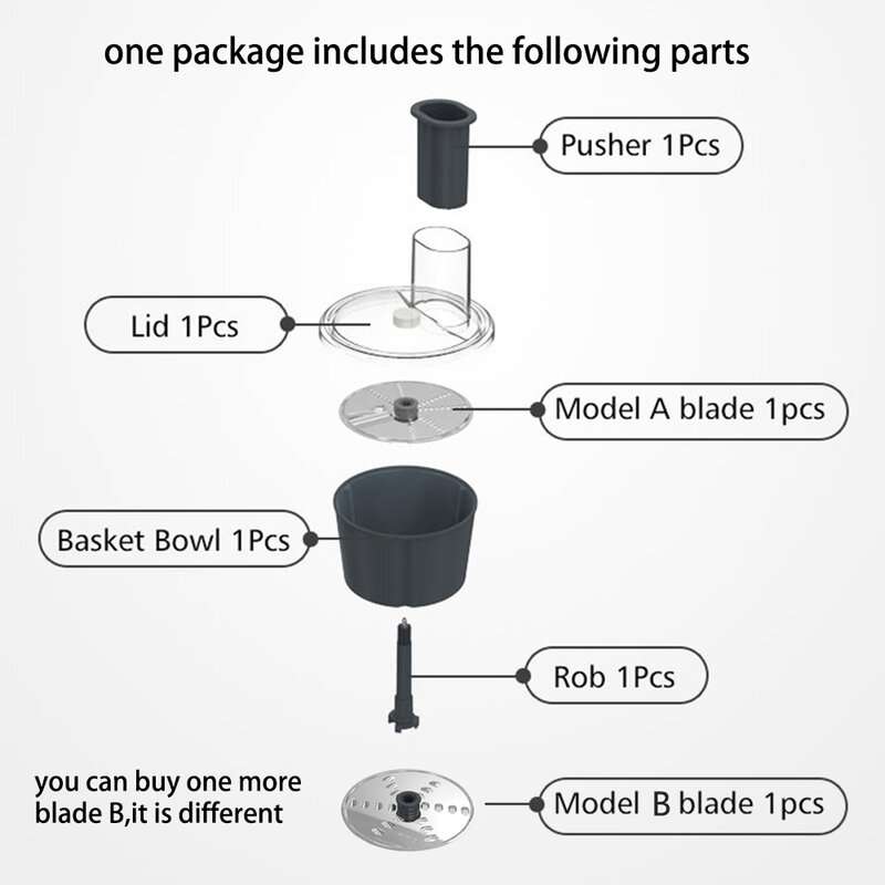 اكسسوارات المطبخ Termomix يتم استخدام الخضار والجبن مبشرة القاطع على Thermomix TM5 و TM6