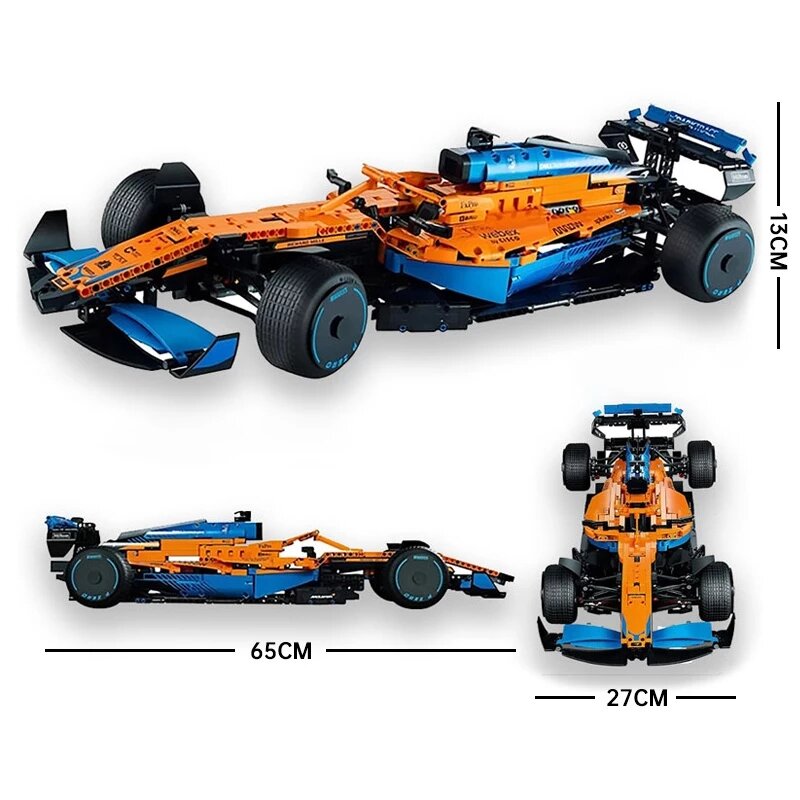 جديد التقنية 42141 ماكلاريد F1 الفورمولا 1 نموذج سيارة سباق اللبنات مدينة مركبة اللبنات الطوب لعب الاطفال الهدايا
