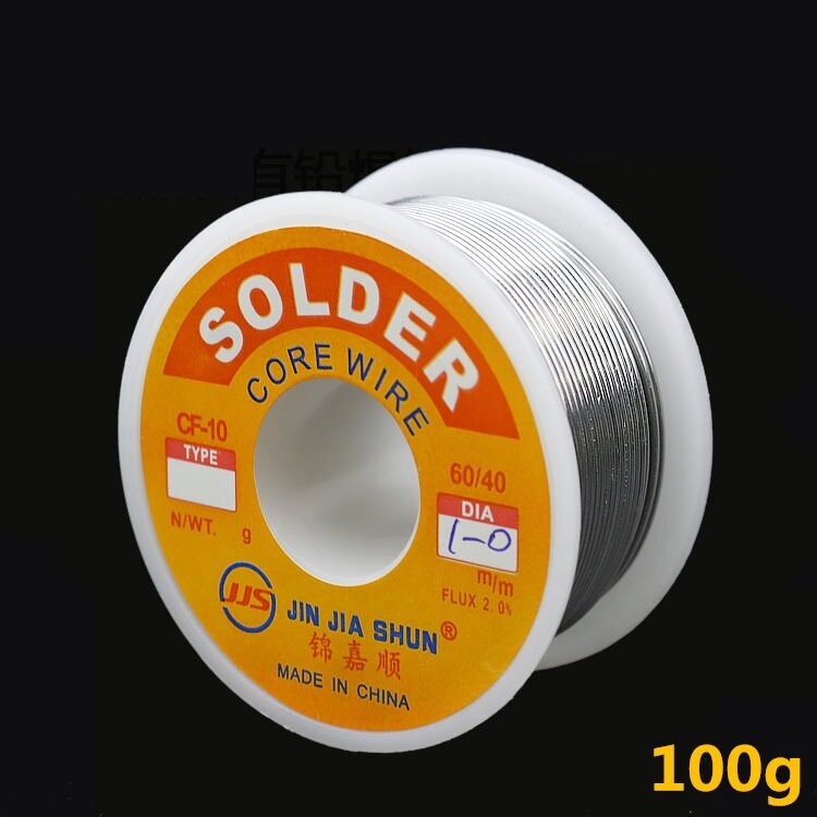 2018 HOT 100g 0.6/0.8/1/1.2 60/40 FLUX 2.0% 45FT Tin Lead Tin Wire Melt Rosin Core Solder Soldering Wire Roll No-clean