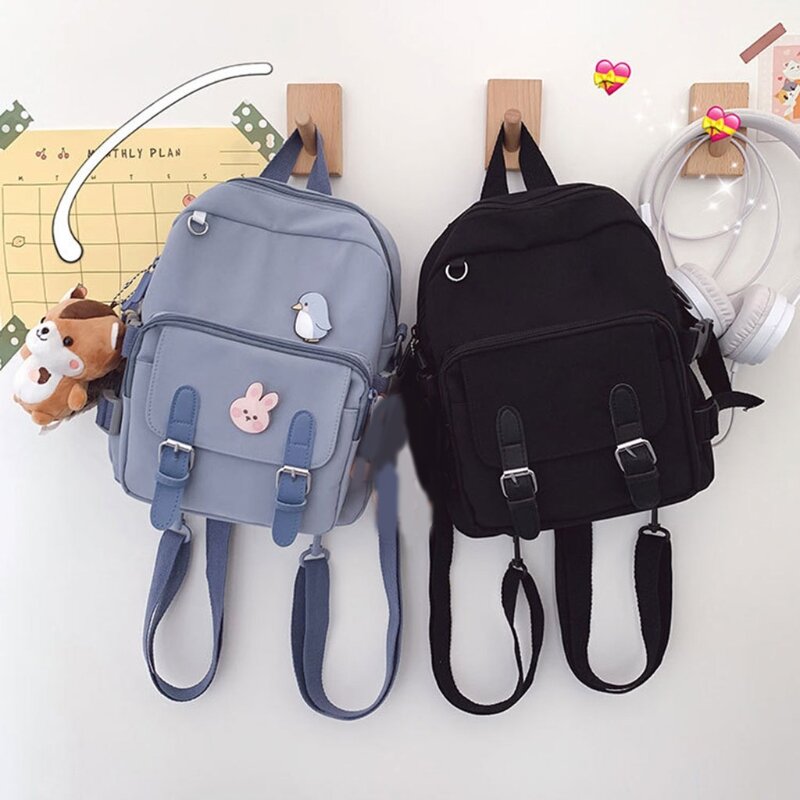 Fashion Backpack Women Kawaii Shoulder Bag for Teenage Girls Multi-Function Small Bagpack Drop Shipping