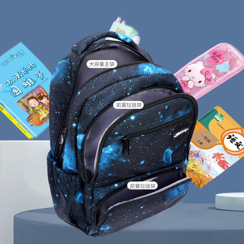2022 الحقائب المدرسية للفتيات المراهقات حقيبة مدرسية للأطفال على ظهره الأولاد الطباعة حقيبة المدرسة الابتدائية للأطفال مقاوم للماء حقيبة الظهر