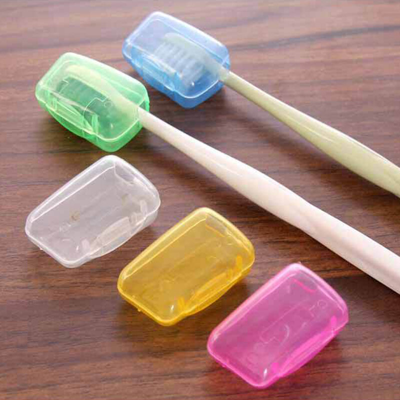 5Pcs/set Portable Toothbrush Cover Holder Travel Hiking Camping Brush Cap Case Health Germproof Toothbrushes Protector