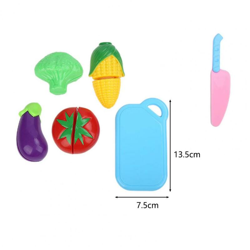 Cutting Fruit Vegetable Food Pretend Play Toys For Children Educational Gift Pretend Play Set Plastic Food Toy DIY Cake Toy #6