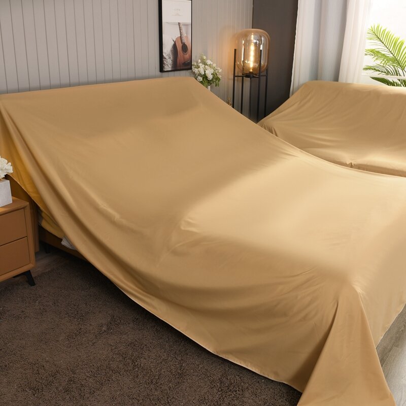 1 قطعة غطاء قماش الغبار المشفرة ل أريكة سرير أريكة الجدول منشفة حماية من غطاء غبار القماش