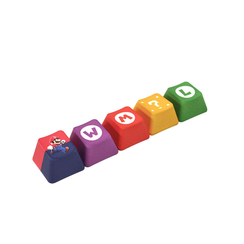 5 قطعة مفاتيح PBT Keycap OEM الشخصي صبغ الفرعية شخصية لوحة مفاتيح الألعاب الميكانيكية أغطية المفاتيح ل Gateron الكرز MX التبديل مفتاح غطاء