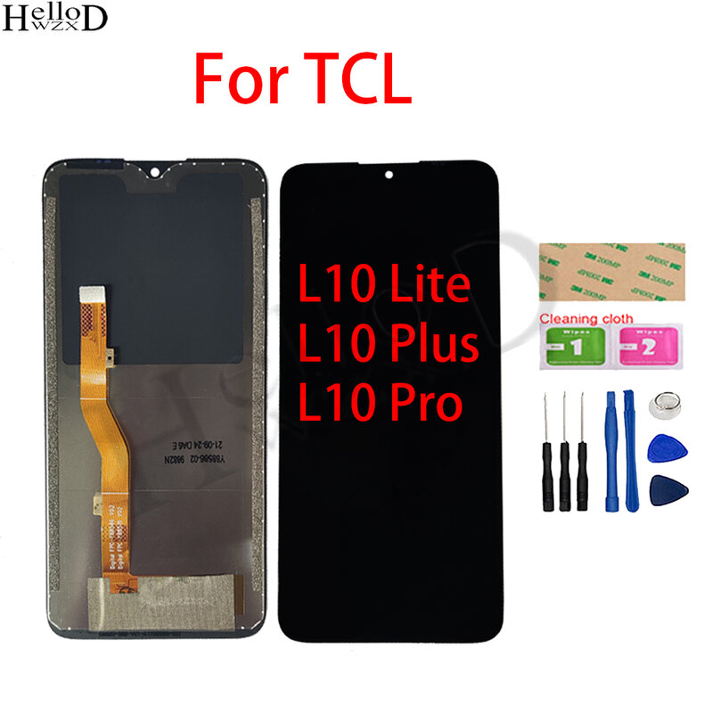 ل TCL L10 لايت شاشة الكريستال السائل ل TCL L10 برو/L10 زائد وحدة LCD محول الأرقام بشاشة تعمل بلمس وحدة الجمعية استبدال #1