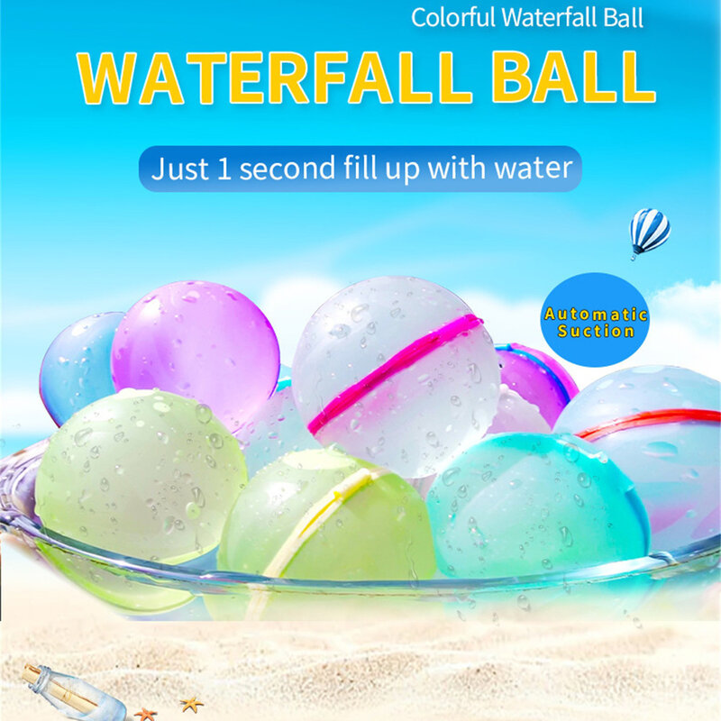 دروبشيبينغ بالونات المياه قنبلة المياه سبلاش الكرة اللعب قابلة لإعادة الاستخدام بالون المياه حديقة لعبة للأطفال لعب المياه