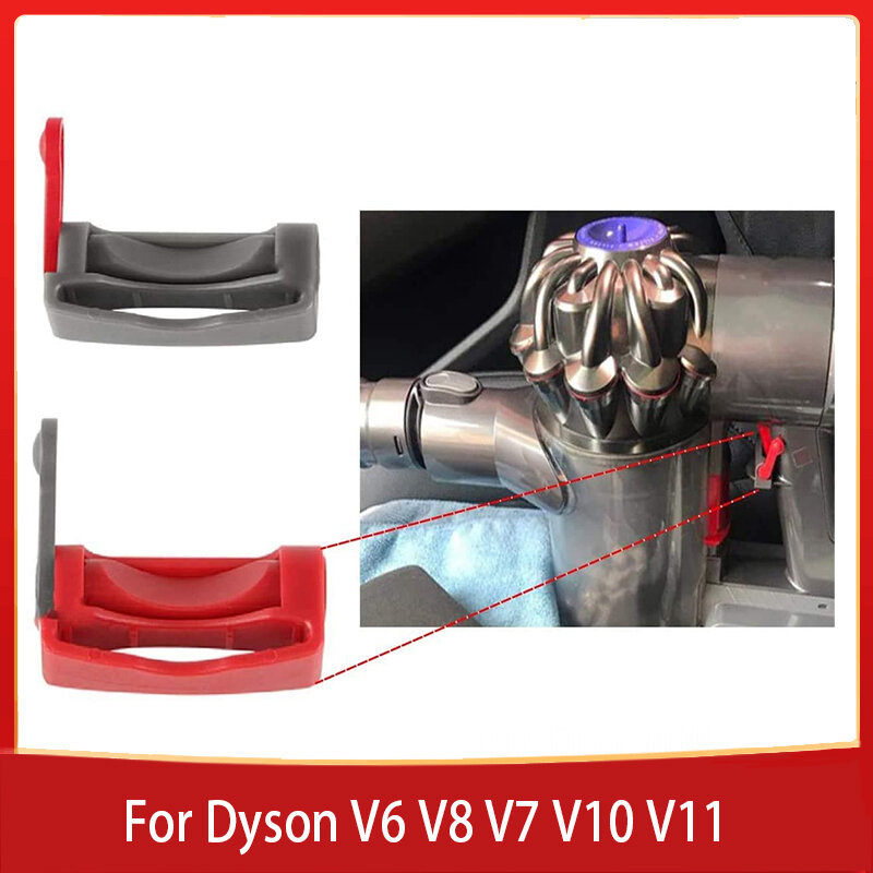 الزناد التبديل قفل تشغيل/إيقاف السلطة زر التحكم المشبك متوافق ل Dyson V6/V7/V8 // V8 سليم/V10/V11 مكنسة كهربائية الملحقات