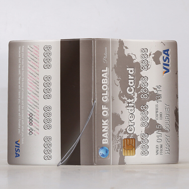 ثلاثية الأبعاد بسيطة بو حامل جواز سفر جواز سفر حقيبة الإبداعية وجميلة لوازم السفر حامل جواز سفر حاملي بطاقة الهوية