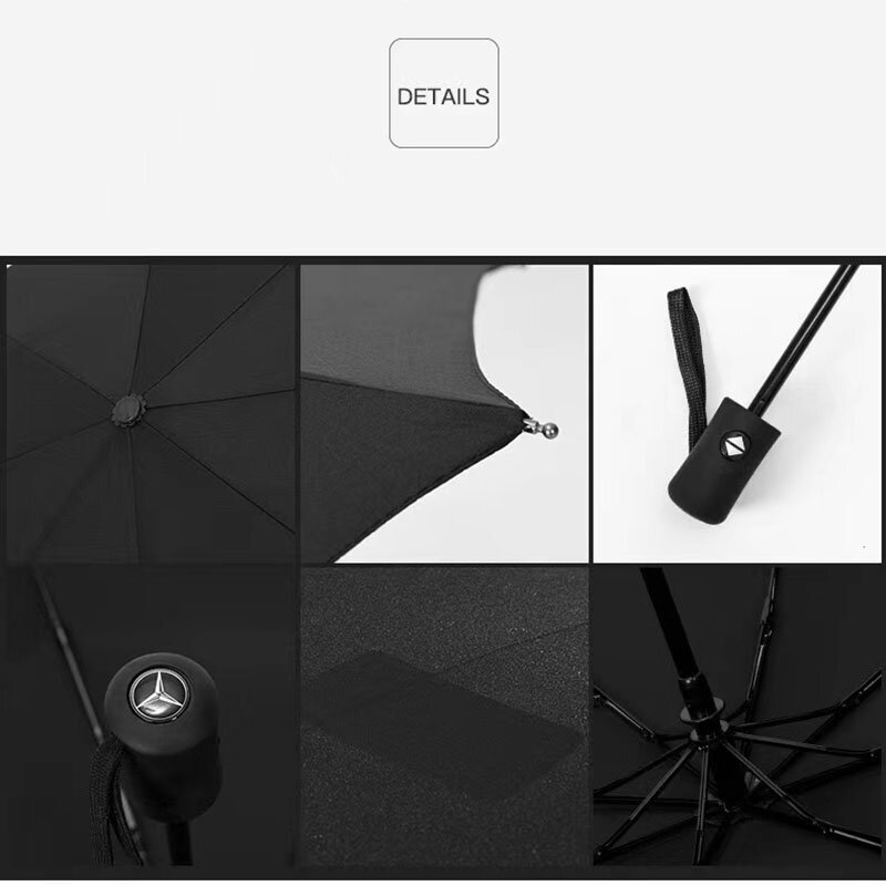 مظلة المحمولة لسكودا A7 8 اوكتافيا كودياق كاروك السريع فابيا مظلة أوتوماتيكية بالكامل المطر هدية المظلة السفر مظلة السيارة