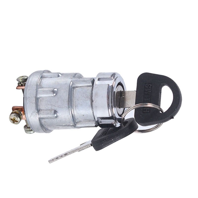 Universal Car Boat 12V 4 Position Ignition Starter Switch With 2 Keys For Petrol Engine Farm Machines Harvesters