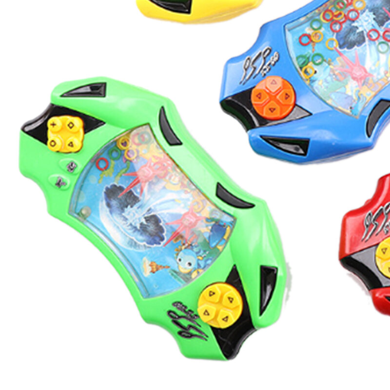 Child Handheld Game Machine ParentChild Interactive Antistress Game Toys For Children Water Ring Toss Squeeze Toy Random Color #2