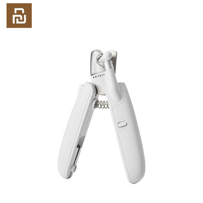 Home Pet LED Nail Clipper Splash Proof Safety Nail Scissors Cat Dog Grooming Cutter Trimmer Prevent Nail Blood Vessels