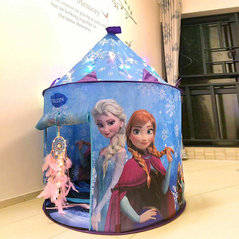 ديزني الاطفال المجمدة خيمة إلسا الأميرة اللعب دمية هدية الكريسماس عيد ميلاد #4