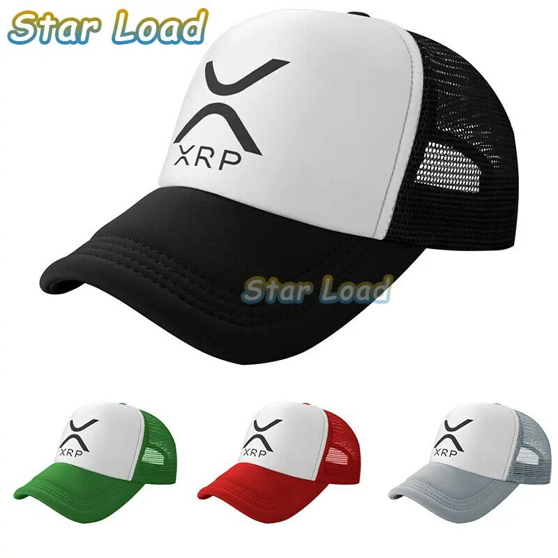 XRP قبعات البيسبول قابل للتعديل Snapback Cryptocurrency قبعة الرجال النساء موضة كول القبعات للجنسين