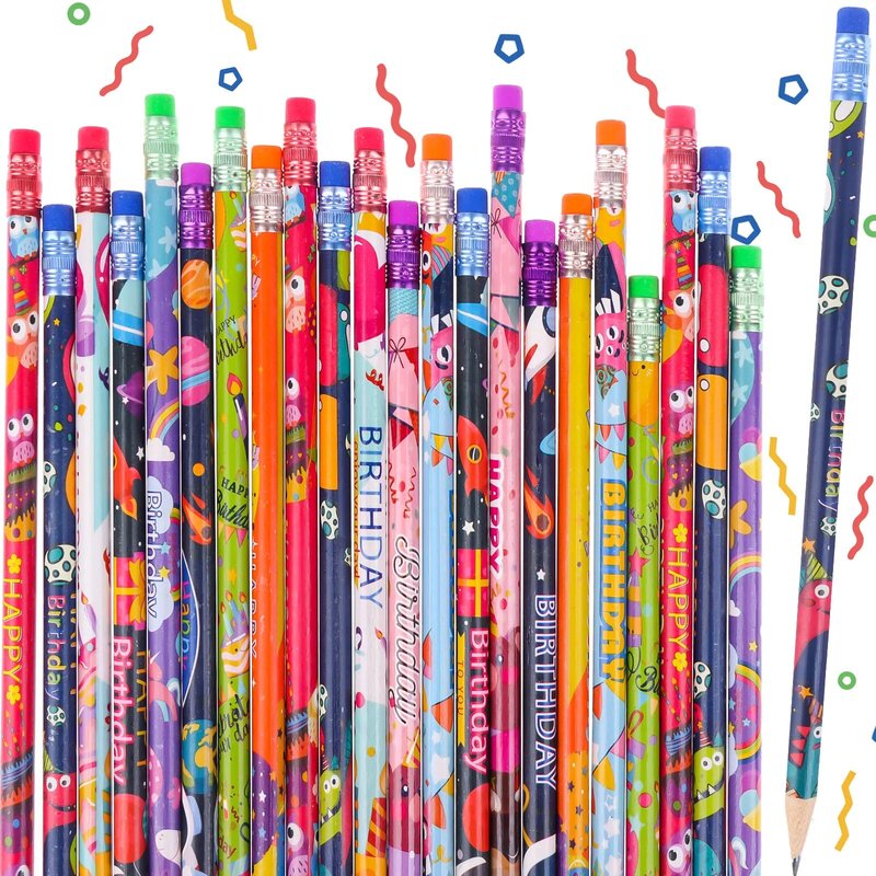60 قطعة أقلام المعطرة عيد ميلاد سعيد أقلام القرطاسية طالب مدرسة اللوازم المكتبية للأطفال هدية طالب اللوازم