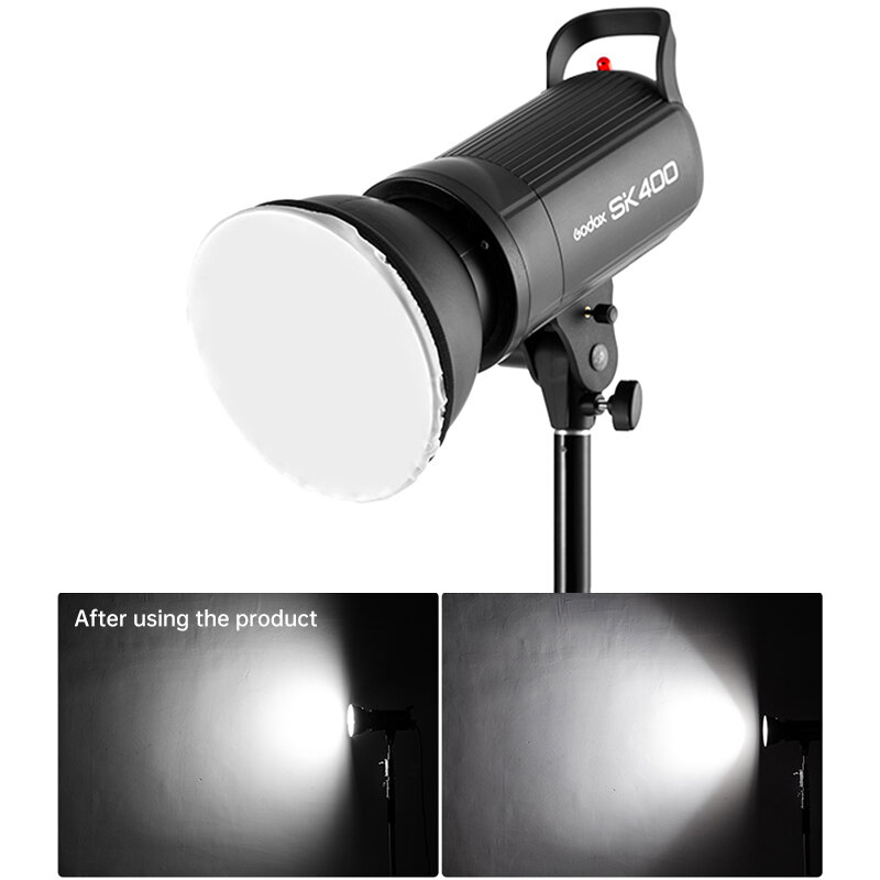 لينة ضوء الناشر جورب 7 "180 مللي متر 6 حزمة متوافق ل Godox AD-R6 ستوديو ستروب بوين جبل عاكس القياسية #2