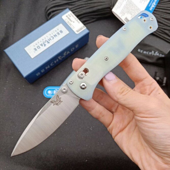 New Benchmade 535 Bugout Tactical Folding Knife G10 Handles S30V Blade Outdoor Camping Safety EDC Tool Pocket Knives-BY22