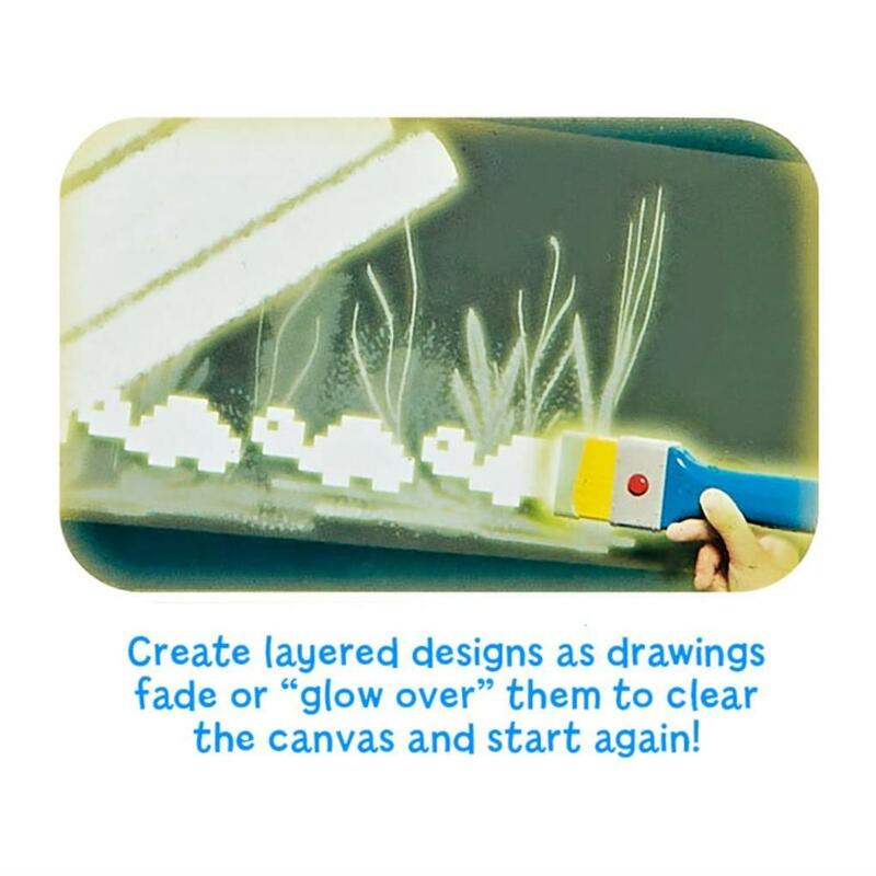 ضوء لوح للرسم المحمولة توهج الفلورسنت تابلت للكتابة تطوير الرسم التعليمية و ألعاب تعلم #4