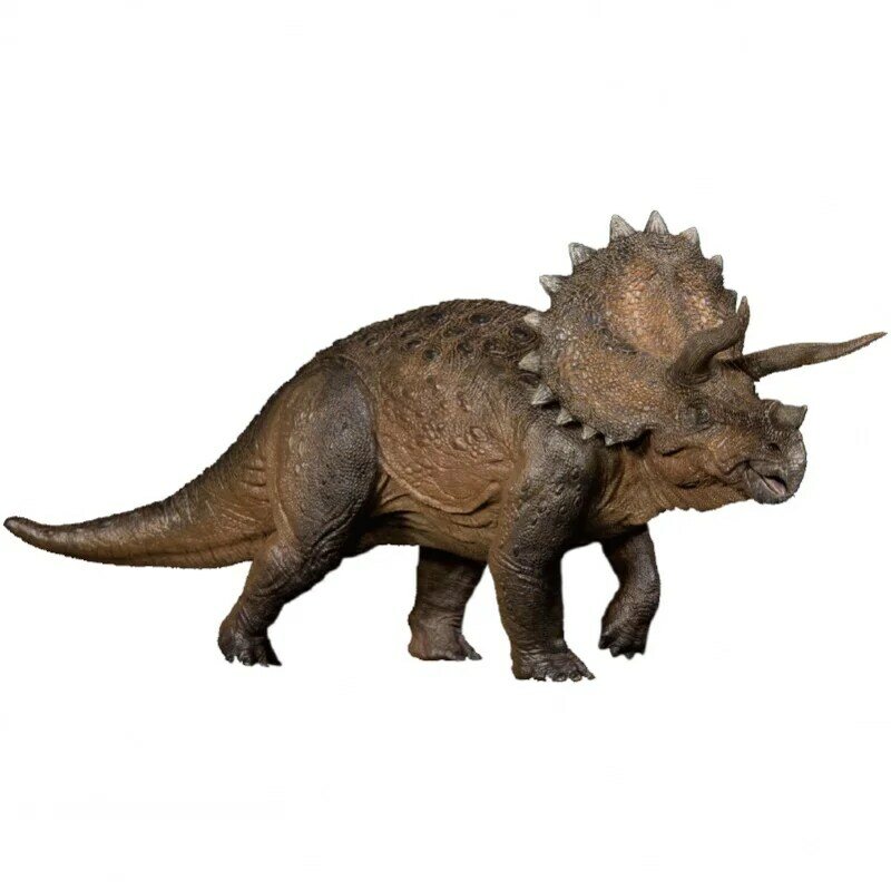 متوفر 1:35 نانمو تريسيراتوبس الثقيلة انس الديناصورات ما قبل التاريخ نماذج للحيوانات لعبة اللون الأصلي