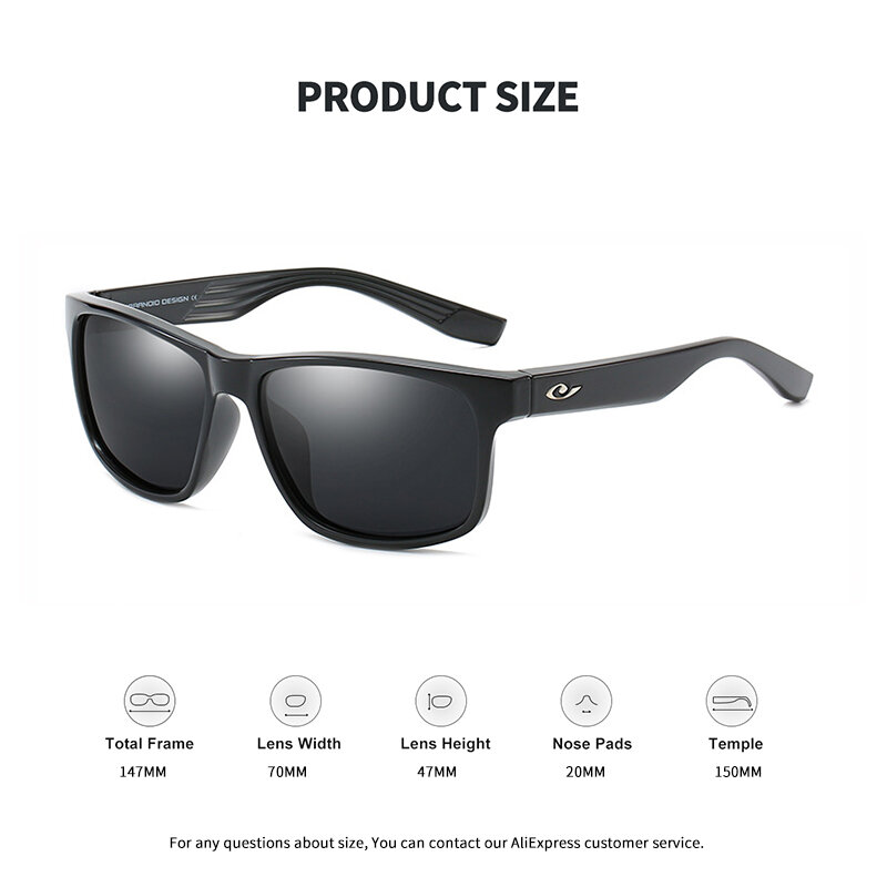 AWGSEE جديد كلاسيكي الاستقطاب النظارات الشمسية الرجال مربع الأرجواني الأخضر مرآة ظلال UV حماية القيادة الرياضة نظارات شمسية للنساء