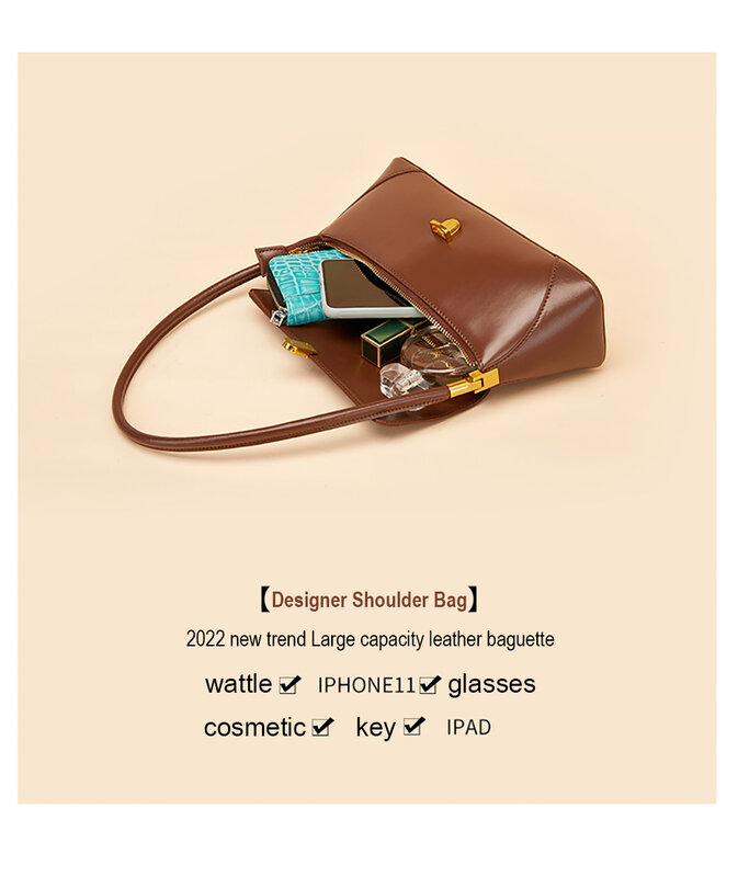 حقيبة يد للنساء العلامة التجارية الفاخرة 2022 الاتجاه موضة جديدة حقائب جلدية حقيقية موضة صندوق مربع صغير واحد الكتف حقيبة تحت الإبط