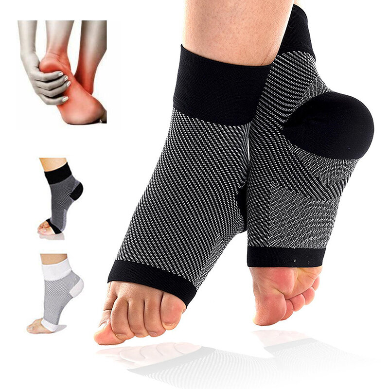 Foot Arch Support Heel Pressure Pain Tendonitis Relief Socks Unisex Plantar Fasciitis Ankle Sleeves Knitted Compression Sock