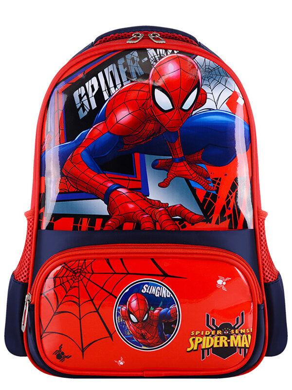 أعجوبة الاطفال الكرتون خارقة الحقائب المدرسية للبنين الرجل العنكبوت طباعة سعة كبيرة حقائب الظهر للأطفال يمكن ارتداؤها الفضاء على ظهره
