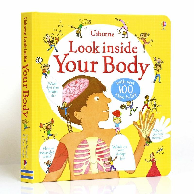 نظرة داخل جسمك جسم الإنسان موضوع سر سلسلة من علوم الأطفال الحس السليم استكشاف التعليم كتاب التنوير
