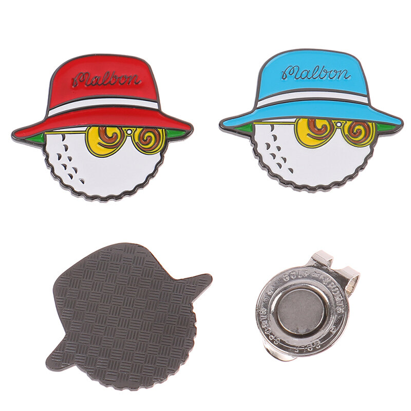 1 قطعة قبعة الجولف مقاطع علامة كرة جولف موقف للإزالة قبعة لعبة الغولف مغناطيس معدني قبعة كليب ماركر لاعب الغولف هدايا إكسسوارات الغولف